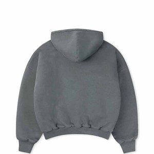Sweat à capuche personnalisé pour homme, style streetwear oversize, pull chaud en polaire pour l'hiver, sweat à capuche décontracté et sportif pour homme - Product Image 2