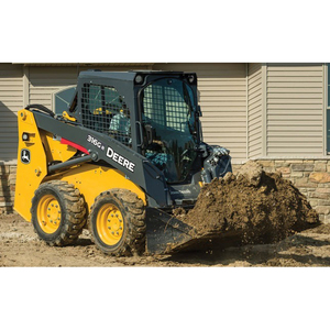 Nouvelle Chargeuse Compacte John Dee.ree 333G Mini à Chenilles en Caoutchouc avec Cabine Fermée, Moteur Pompe HYDAC/Eaton, Hydraulique à Haut Débit - Product Image 3