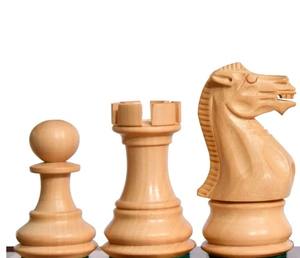 Pions d'échecs professionnels Staunton série Player, roi de 3 pouces en bois de sheesham et de buis, au meilleur prix - Product Image 4