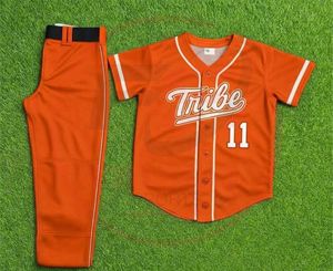 Ensemble uniforme de baseball noir avec maillot boutonné et pantalon, kit sportif personnalisé pour équipe, 100 % polyester, manches courtes, imprimé par transfert thermique - Product Image 6
