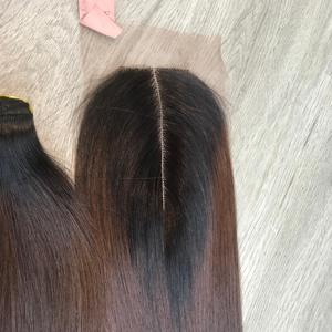 Combo brun foncé ombré pour faire une perruque Bob, extensions de cheveux humains vietnamiens, produits de vente chauds, prix du fournisseur au Vietnam - Product Image 6