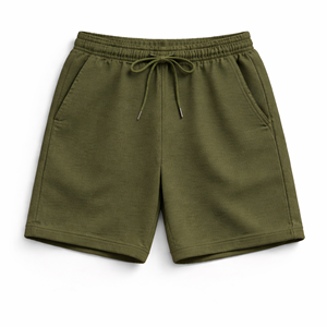 Pantalones Cortos Deportivos Casuales para Hombre, 240 GSM, Algodón Grueso, Logotipo Personalizado, Ropa de Gimnasio, Tela Transpirable, Servicio OEM Disponible - Product Image 3