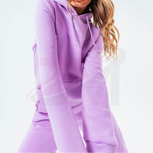 Trajes deportivos personalizados para mujer, conjuntos de dos piezas al por mayor OEM, pantalones de nailon, chándal con bloques de color y cremallera - Product Image 4