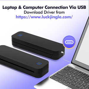 适用于小型企业、零售店店主的便携式 A4 无墨打印机 订单发票无线热敏文档打印机 定制 - Product Image 2