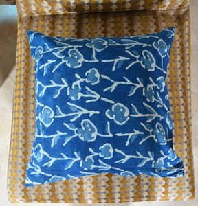 ปลอกหมอนอิงผ้าฝ้ายแท้ 100% พิมพ์ลายด้วยมือ พร้อมขอบเย็บอย่างดี เหมาะสำหรับใช้ในโรงแรม ตกแต่งโซฟา เตียงนอน และบ้าน - Product Image 4