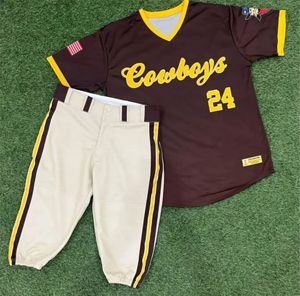 Ensemble d'uniformes d'équipe de football américain personnalisés, maillot de football américain de qualité supérieure, vêtements de sport OEM, uniforme de baseball, 100% polyester, manches courtes - Product Image 2