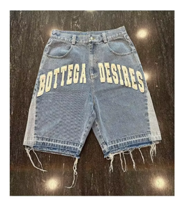 Pantalones Cortos Vaqueros de Algodón para Mujer 2026, Estilo Bermuda Regular, Transpirables, Ecológicos, de Secado Rápido, OEM, Rotos y Desgastados - Product Image 2