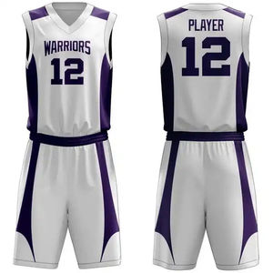Maillot et short de basket-ball noirs, uniforme respirant, plusieurs styles et couleurs, uniforme d'équipe de basket-ball de haute qualité - Product Image 4