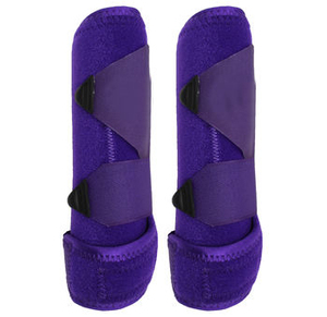 2026 Horse Leg Wraps Microfiber <b>Fabric</b> Equine Bandages White <b>Black</b> Gray Burgundy <b>Velvet</b> Wrap for Training Travel Stable Use - Product Image 2