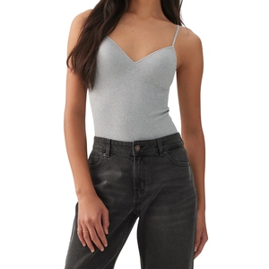 Body Moldeador Sin Costuras para Mujer, Venta al por Mayor Personalizada, Cintura Ajustada, Cuello en V, Sin Mangas, Control de Abdomen - Product Image 3