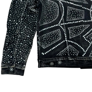 2026 New Fashion Design High Quality Men Denim <b>Jacket</b> Wholesale Price Custom Made Denim <b>Rhinestone</b> Men's <b>Jackets</b> Haus Industries - Product Image 4