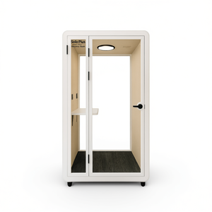 Cabina Telefónica de Oficina Moderna Solo Plus HIPOD, Panel Acústico Modular para Uso en Interiores, Mayor Privacidad y Reducción de Ruido - Product Image 2