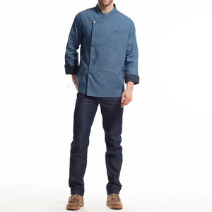 Uniforme de chef durable, uniforme de chef de qualité supérieure, matériau doux avec design respirant et coupe confortable pour le service en restaurant - Product Image 2