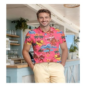 Polo de hombre de lujo de alta calidad con estampado a color, diseño personalizado a la moda, talla grande, cuello vuelto, informal y elegante. - Product Image 3