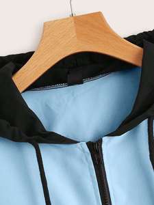 Women's Hooded Canvas Windbreaker Jacket with Customized Color & Size Waterproof Winter Made in Pakistan - Product Image 6