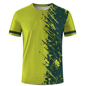 เสื้อยืดผู้ชายแฟชั่นฤดูร้อน ผ้าฝ้ายถัก 100% พิมพ์ลายแบบซับลิเมชั่น ขายดีที่สุด สวมใส่สบาย ระบายอากาศได้ดี คุณภาพสูง รับสั่งทำ - Product Image 5