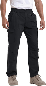 Custom Multi Pocket Cargo Pants <b>Men's</b> Outdoor Performance Workwear Utility Trousers <b>Stretch</b> Fabric OEM Pants - Product Image 4
