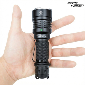 Lampe torche LED compacte ZEROBEAM T20 en alliage d'aluminium, rechargeable par USB-C, 3100 lumens, étanche IPX8, résistante aux chutes IK10, faisceau de 340 m, randonnée - Product Image 1