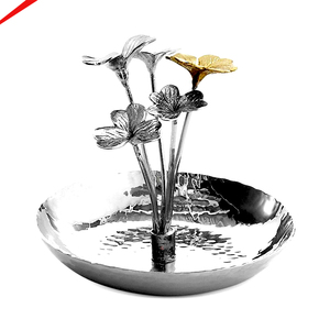 Professional Catering Stainless Steel Serving Bowl with Anti-Slip Base and Decorative Handle for Buffet Service - Product Image 1
