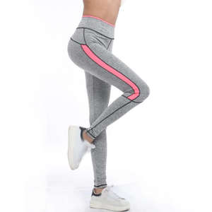 Leggings de sport taille haute sans couture imprimés pour femme, effet push-up, extensibles dans les quatre sens, longueur intégrale, pour fitness, course, gym et yoga - Product Image 4