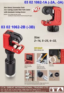 3-IN-1 Window Spring Loaded Mini Tube Cutter with Automatic cutting device - Product Image 3