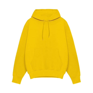 เสื้อฮู้ดพิมพ์โลโก้ตามสั่ง ผ้าฝ้าย 100% เสื้อฮู้ดโอเวอร์ไซส์ผู้ชาย สกรีนโลโก้ได้ตามต้องการ สไตล์ไฮสตรีท ผ้าฝ้าย 100% ระบายอากาศได้ดี - Product Image 1