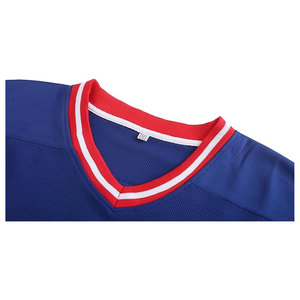 Maillot de l'équipe de hockey sur glace des États-Unis, lettres et numéros brodés de qualité supérieure, style vintage, uniforme de hockey respirant et durable, maillot OEM - Product Image 3