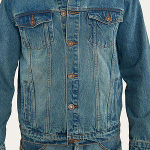 <b>Mens</b> Slim Fit Casual Streetwear Jacket Autumn Winter Denim Jacket Outerwear Long Sleeve Fashion Denim <b>Jean</b> Jacket High Quality - Product Image 6