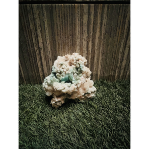 High Quality Natural Yellow Stilbite on Heulandite with Apophyllite <b>Crystal</b> <b>Cluster</b> for Feng Shui Decor and Bulk Export - Product Image 1