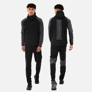 Conjunto Deportivo Moderno con Paneles, con Cierre de Alta Calidad, Tela Ligera de Poliéster y Spandex para un Estilo de Vida Activo - Product Image 1
