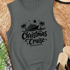 Christmas Cruise Chaleco casual para mujer - Product Image 3