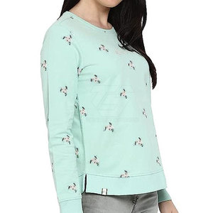 เสื้อวอร์มแฟชั่นแนวสตรีทเสื้อสเวตเชิ้ตโอเวอร์ไซส์ของผู้หญิง - Product Image 4