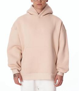 Sweat à capuche en coton avec logo personnalisé, streetwear, mode urbaine pour hommes, vêtements de vente au détail, faible MOQ - Product Image 4