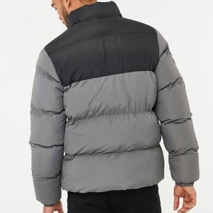 Hot Selling Outdoor Thick Bubble <b>Jacket</b> For <b>Men</b> With Hooded Casual Style Button Fly Regular Fit Waterproof Casual Winter Coat - Product Image 6