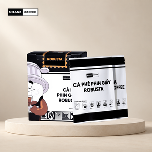 กาแฟโรบัสต้าสำเร็จรูปแบบซองจากเวียดนาม ขายส่ง OEM แบรนด์ส่วนตัว กาแฟมิลาโน - Product Image 3