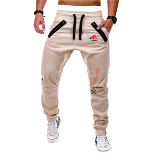 Pantalon de jogging décontracté en coton pour homme avec logo personnalisé de haute qualité, style flexible, imperméable, respirant, taille élastique - Product Image 1