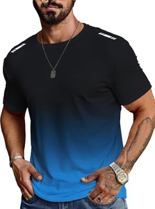 Camiseta Clásica con Estampado Gráfico para Hombre, Manga Corta, Corte Regular, Diseño Artístico, Moderna y Elegante - Product Image 3