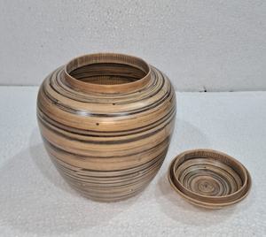 Urna de Cremación de Bambú Ecológica, Económica y Más Vendida, Urna de Bambú ODM Personalizable para Esparcir Cenizas, de Vietnam - Product Image 3