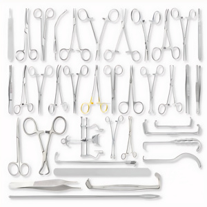 Juego de 37 Instrumentos Quirúrgicos Generales, Retractores Mayo, Metzenbaum y Crile, Proveedor Mayorista de Marca Privada OEM - Product Image 6