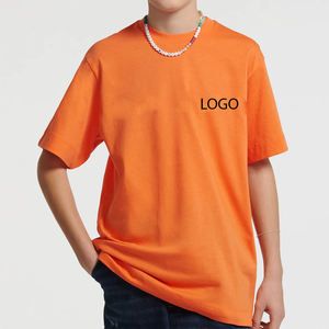 Fournisseur en gros de t-shirts pour garçons de qualité export, fabrication sur mesure avec logo personnalisé pour les commandes en gros - Product Image 1