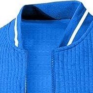 Chaqueta Ligera de Invierno para Hombre, de Alta Calidad, Estilo Letterman, con Cuello Alto, Logotipo Frontal Personalizable, Diseño Tejido, 100% Algodón - Product Image 2