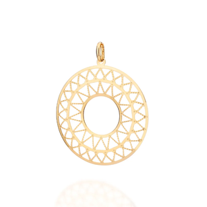 Geometric Solid Real 18k Gold Plated Pendant Necklace Minimalist <b>Snake</b> Chain For Unisex Everyday Wear - Product Image 2