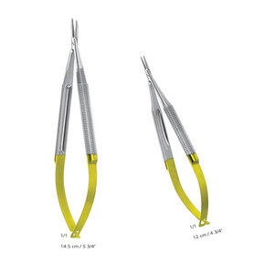 Porte-aiguilles Castroviejo 12 cm, manuel, en acier inoxydable, instrument chirurgical pour usage clinique - Product Image 5