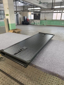 Couverture de benne de camion pliable en aluminium pour Ford F150 <span class=keywords><strong>RAM</strong></span> 1500 GMC Sierra Pickup avec éclairage LED intégré et étanchéité IP67 - Product Image 3
