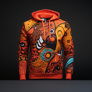 Sudaderas con capucha sublimadas para hombre, duraderas y de primera calidad, al por mayor, con logotipo personalizado, colores personalizados, fabricante OEM de sudaderas con capucha personalizadas para adultos - Product Image 2