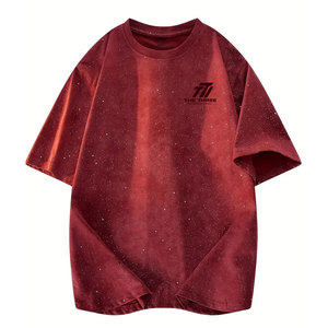 Servicio OEM, Camisetas Extra Grandes Personalizadas para Hombre, Diseño Personalizado, Sublimación, Transpirables, 100% Algodón, Cuello Redondo, Únicas - Product Image 1
