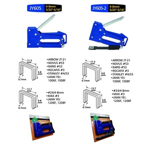 JT-21แขวน24 4(5/32 ')-8มม. (5/16') ปืนหลักพลาสติกแบบเบา JY605 JANN-YEI แบบ DIY สำหรับใช้ในอุตสาหกรรม - Product Image 3