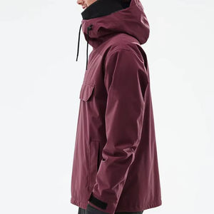 Veste de ski pour homme avec trous pour les pouces, sublimation, imperméable, coupe-vent, isolée, à capuche, chaude - Product Image 2