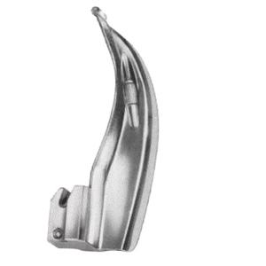 Lame de laryngoscope manuelle certifiée CE, acier inoxydable de qualité supérieure, longueur de travail personnalisée 75 mm, instruments chirurgicaux pour enfants - Product Image 3