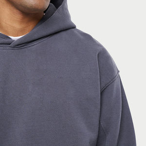 Sudadera con Capucha de Algodón y Forro Polar para Hombre con Logotipo Personalizado, Impresión Digital, para Pedidos al por Mayor y Distribución Global - Product Image 4